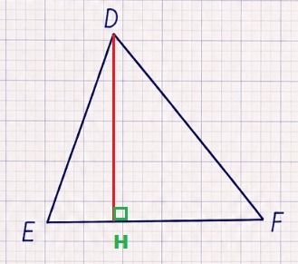 Cách xác định đường cao trong tam giác